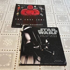 Star Wars Ultimate Visual Guide & Visual Dictionary Hardcover Book Set